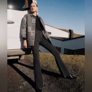 Madewell skinny flare charcoal color jeans, size 29